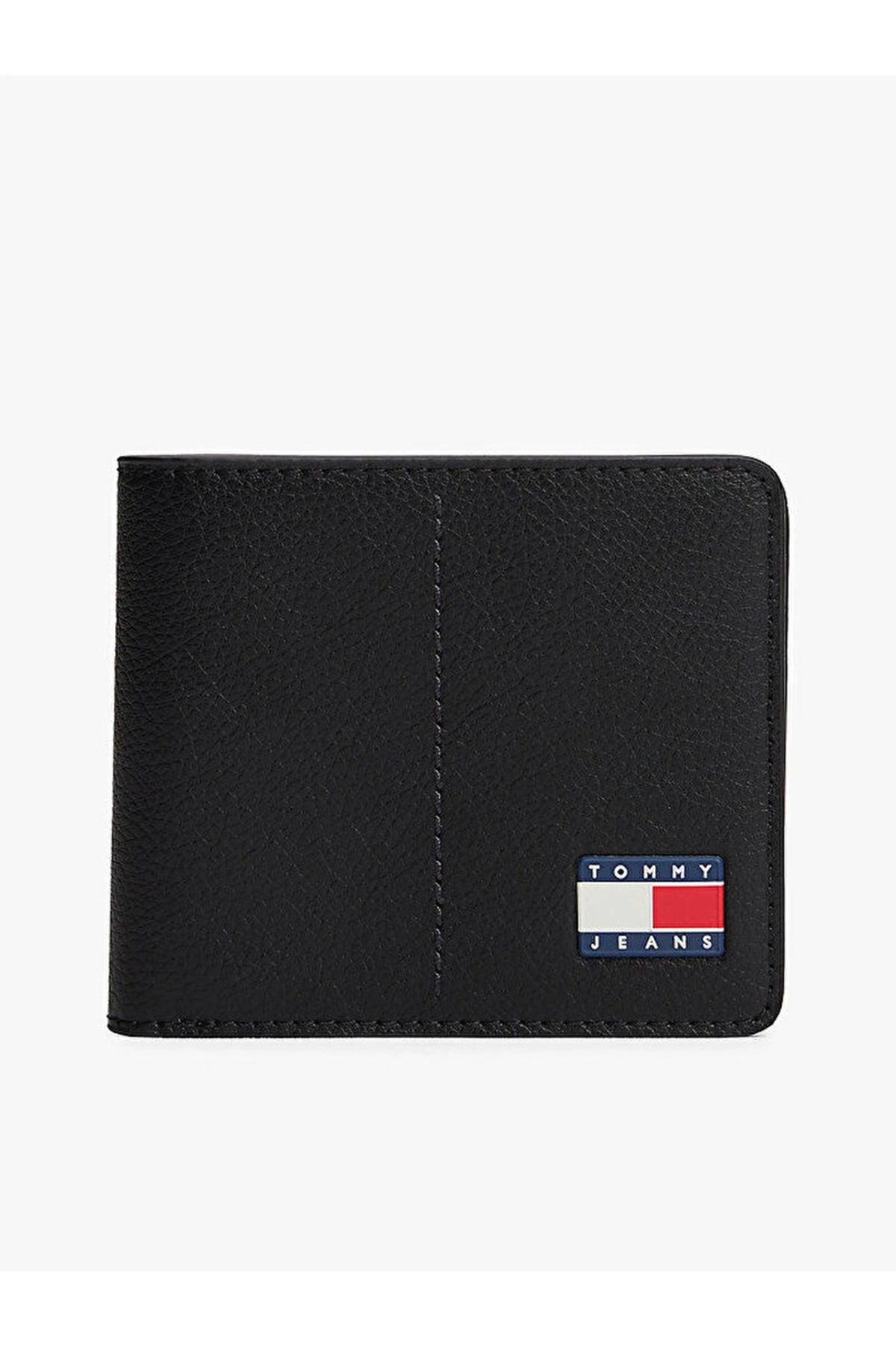 Tommy Hilfiger TJM Heritage Kartlıklı Erkek Siyah Cüzdan AM0AM13699BDS
