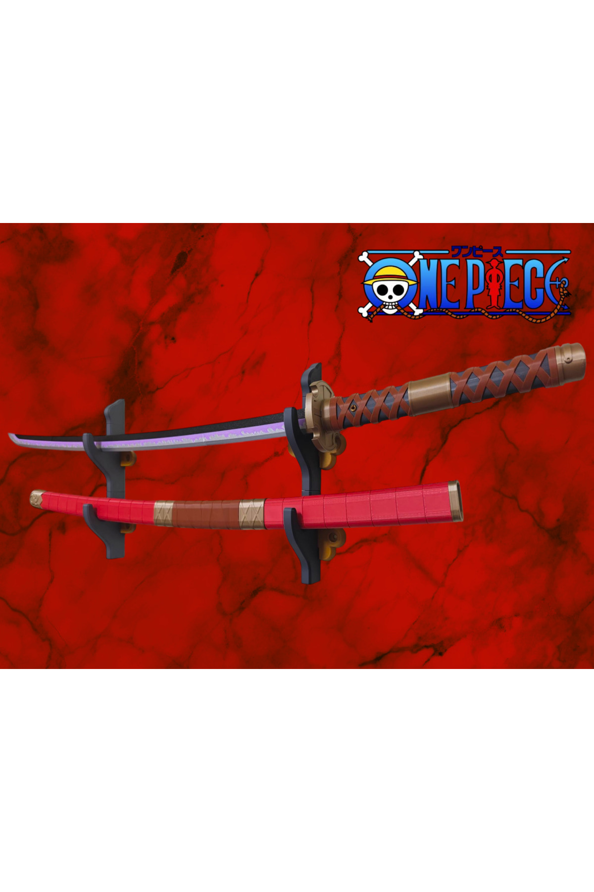 GRAT3D Zoro Sandai Kitetsu Katana 115 cm | One Piece | Sabit Model
