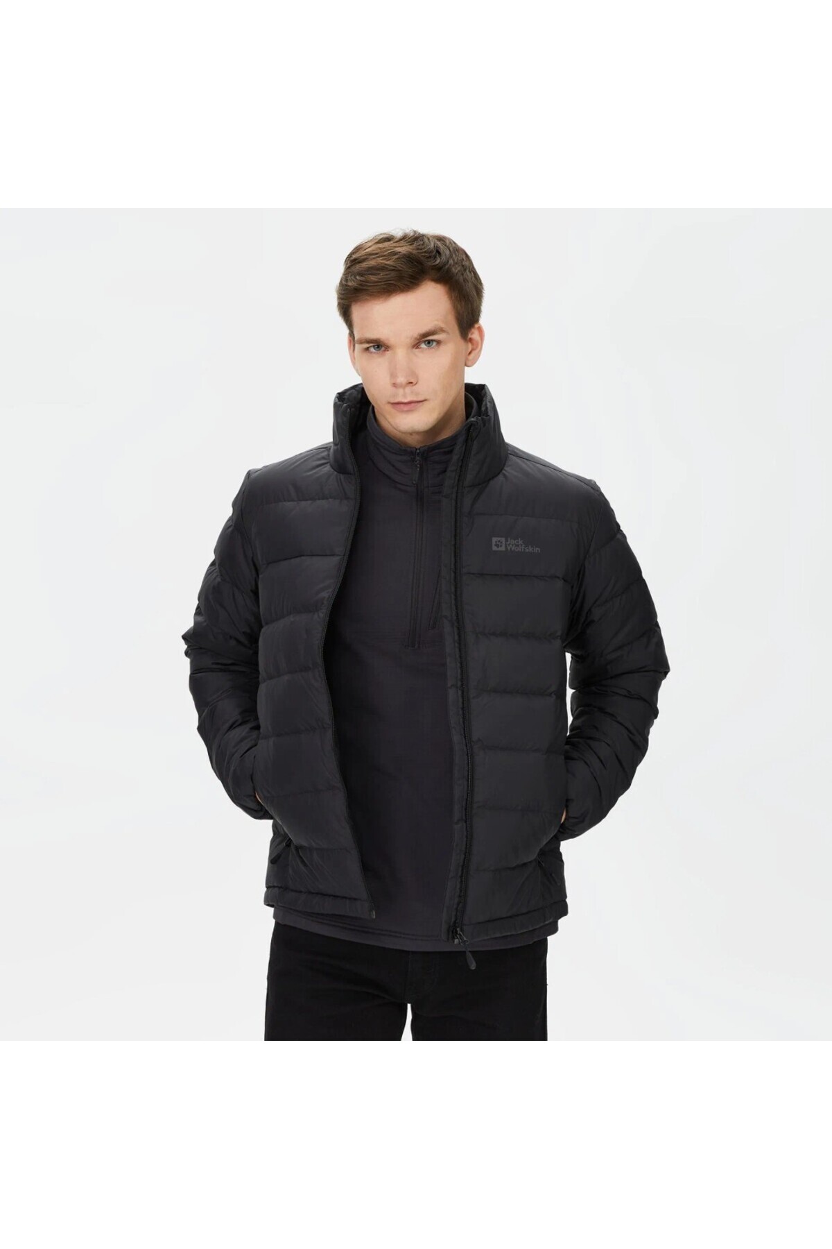 Jack Wolfskin Ather Down Erkek Siyah Mont