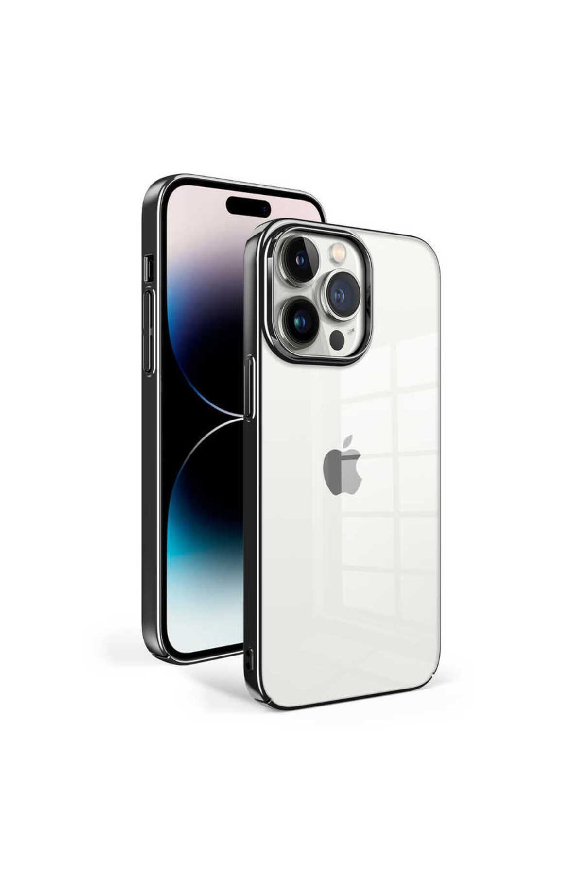 iPhone 14 Pro Uyumlu OMSY Sun Kılıf-Siyah