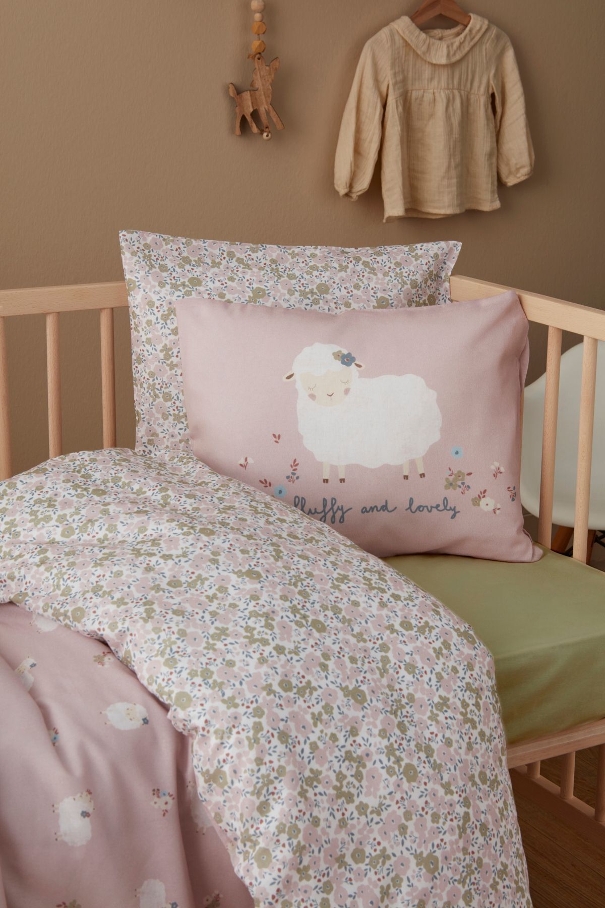 Karaca Home Lovely Sheep Bebek Nevresim Takımı fotoğrafı 4 (önizleme)