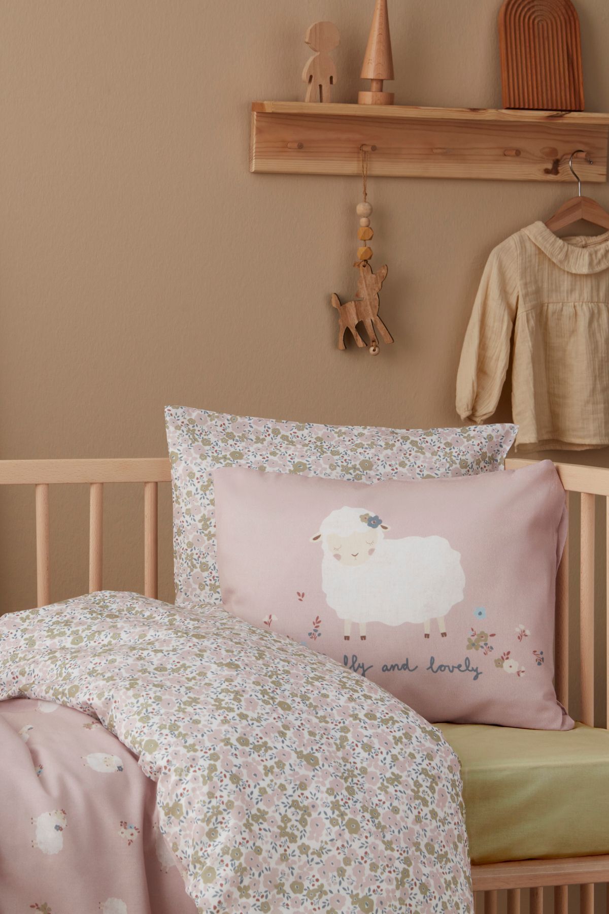 Karaca Home Lovely Sheep Bebek Nevresim Takımı fotoğrafı 3 (önizleme)