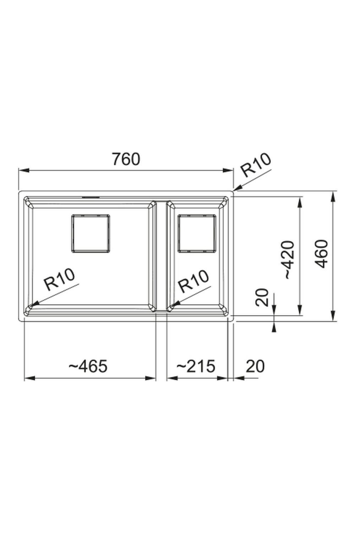 Franke Kubus KNG 120 Bıanco, Tezgah Altı Evye - Fiyatı, Yorumları