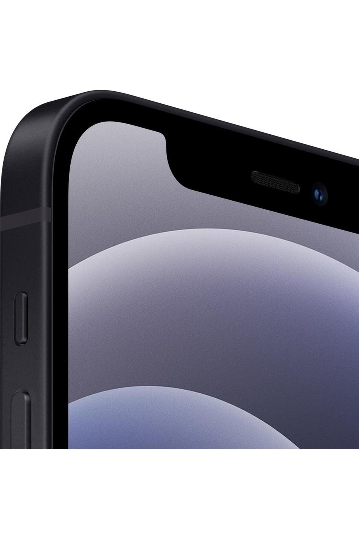 Apple iPhone 12 128 GB Siyah Cep Telefonu Aksesuarsız Kutu (Apple