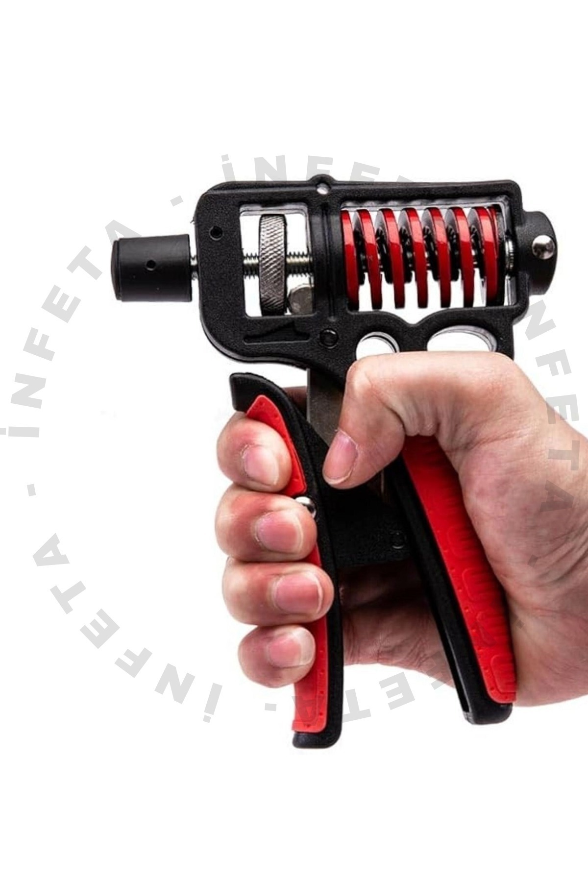 İnfeta El Kol Bilek Güçlendirici Egzersiz Aleti 5-165kg Direc El Yayı Cihazı