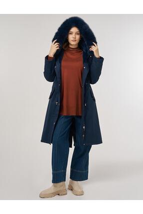 Kayra Cep Detaylı Anorak Mont Lacivert