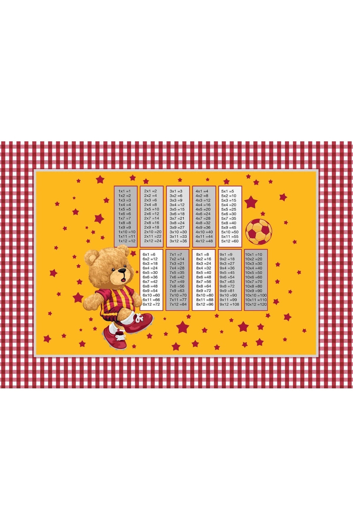 homefastseller Desenli Beslenme Örtüsü (Taraftar) 35*50