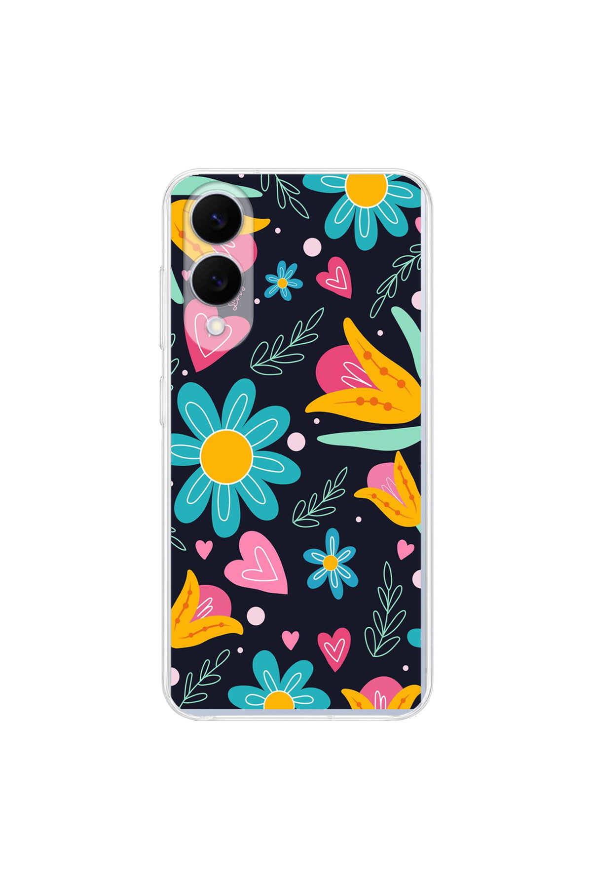 Samsung Galaxy S25 Edge İle Uyumlu Retro Color 1 Baskılı Kamera Korumalı Şeffaf Kılıf