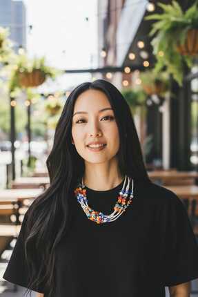 dizi craft KOLYE KUM BONCUK EL YAPIMI