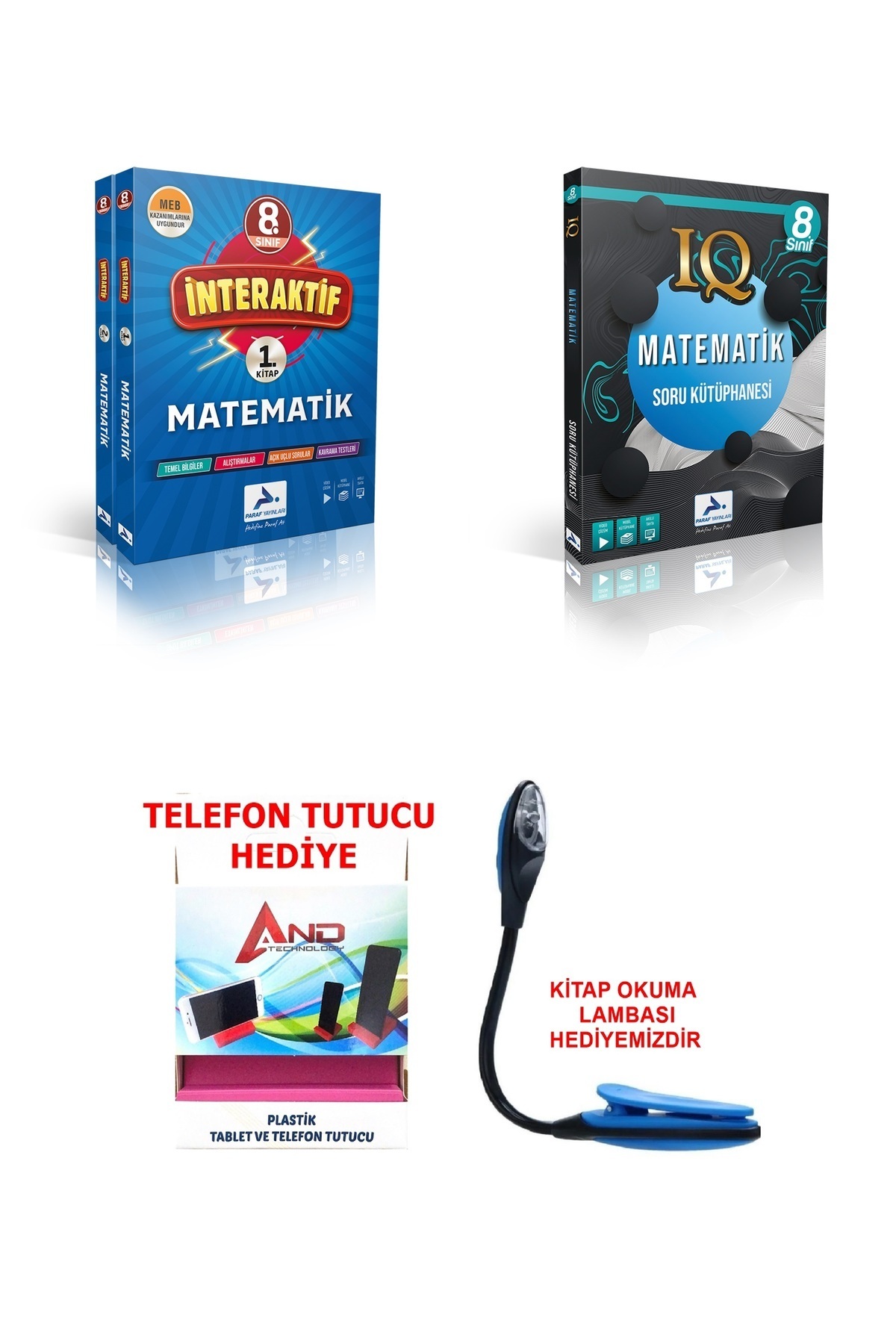 Paraf Yayınları 2025-2026 8. Sınıf Konsept Kitaplar Mor Matematik