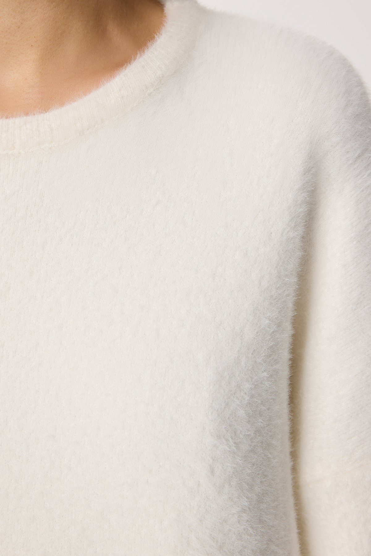 Lovelyİstanbul  Çok Yumuşak Dokulu Triko Kazak LMT0038 EKRU - Görsel 6