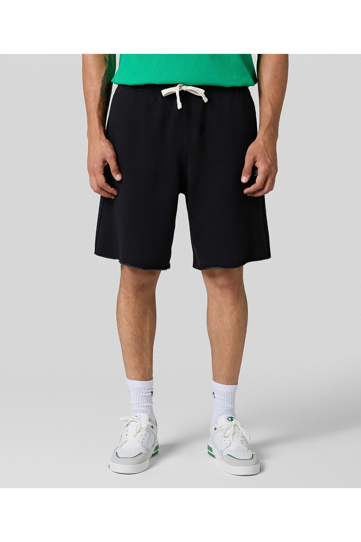 Champion  Time Capsule Shorts Siyah Erkek Şort -220747-KK001 - Görsel 5