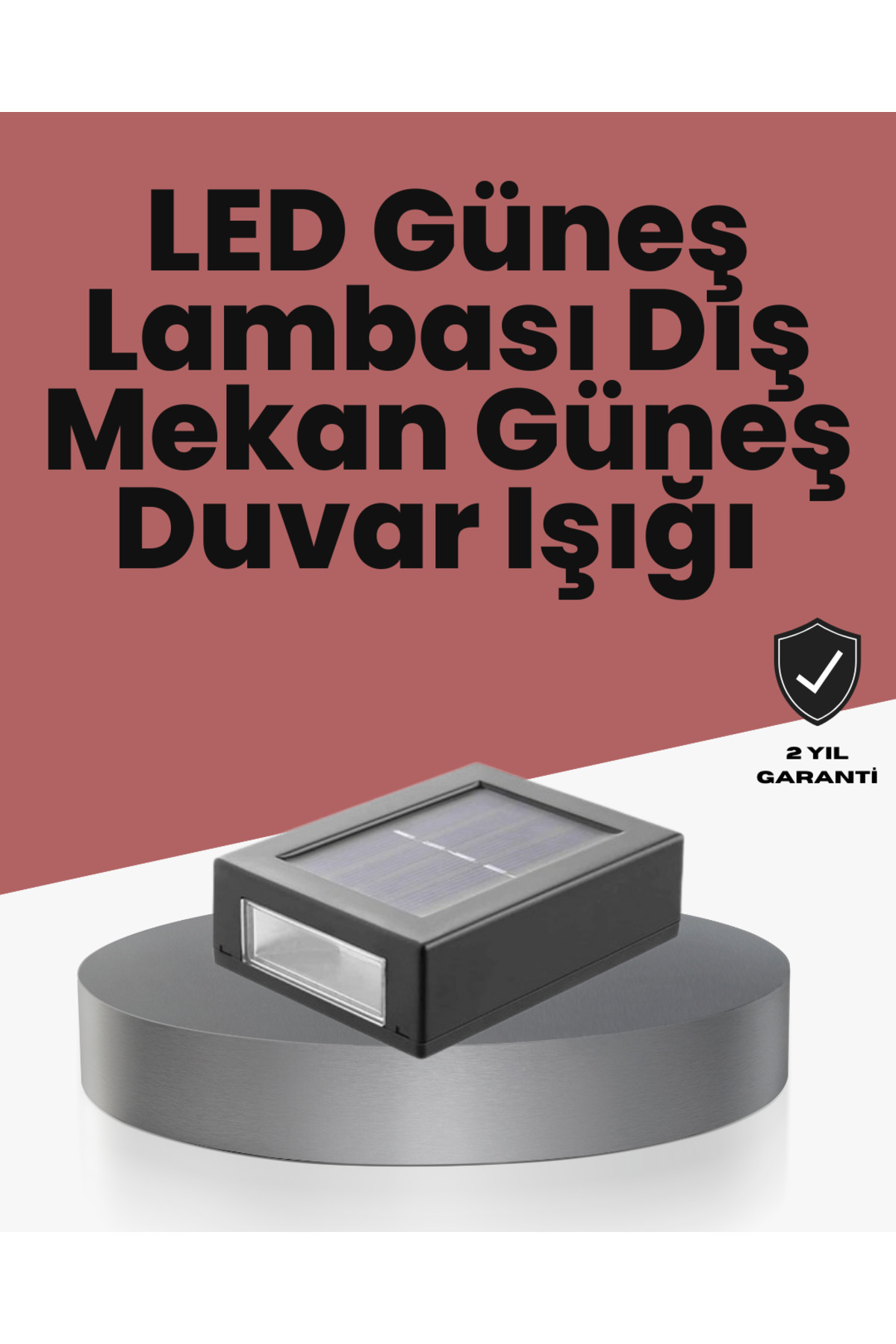 BURCU MODA Bahçe ve Balkon İçin Güneş Enerjili Lamba