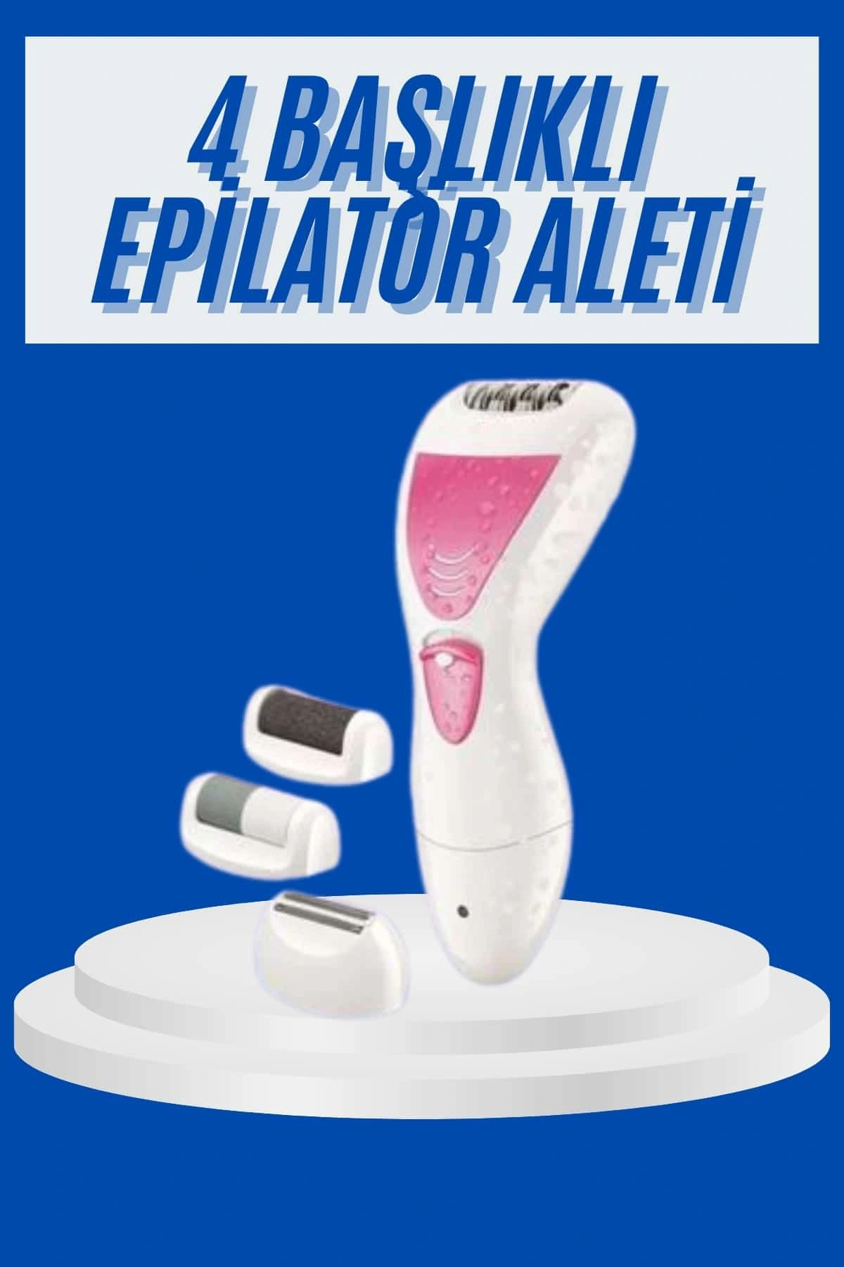 shopwave Profesyonel 4in1 Çok Amaçlı Epilasyon Aleti Şarjlı Pratik Taşınabilir