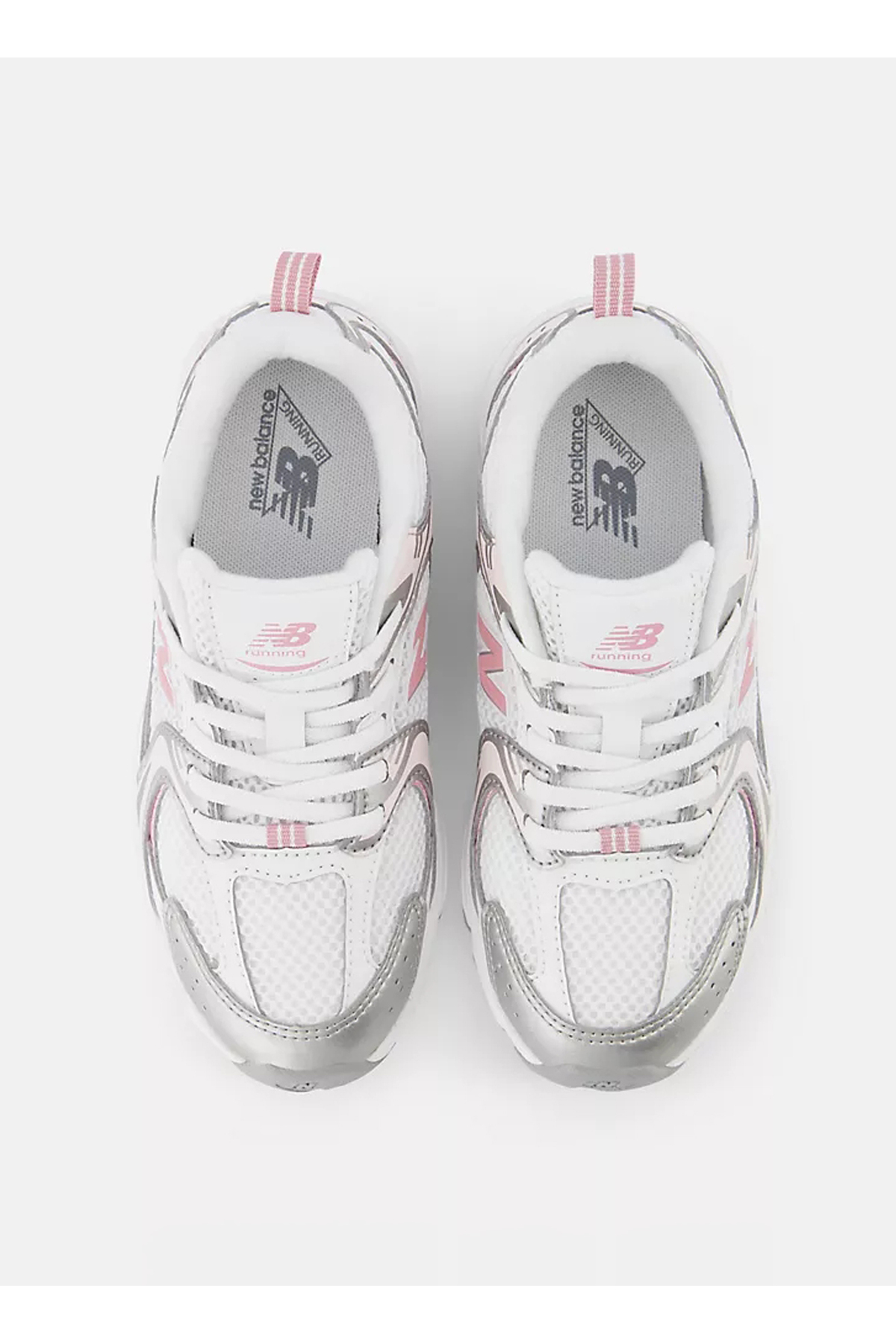 New Balance Beyaz - Pembe Kız Çocuk Yürüyüş Ayakkabısı 530 PZ530EC