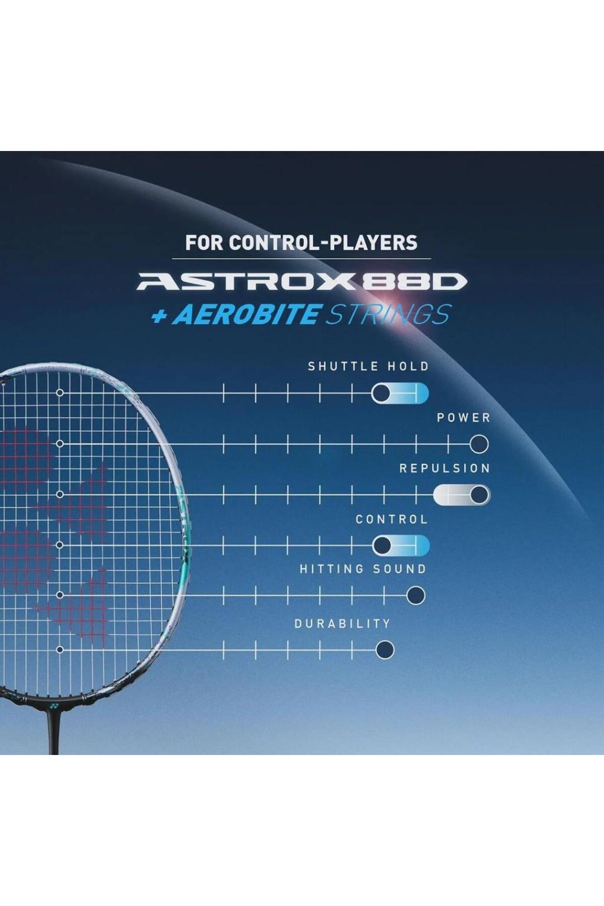Yonex Astrox 88D Pro (Kordajlı) 4U (Ort. 83g) G5 Badminton Raketi
