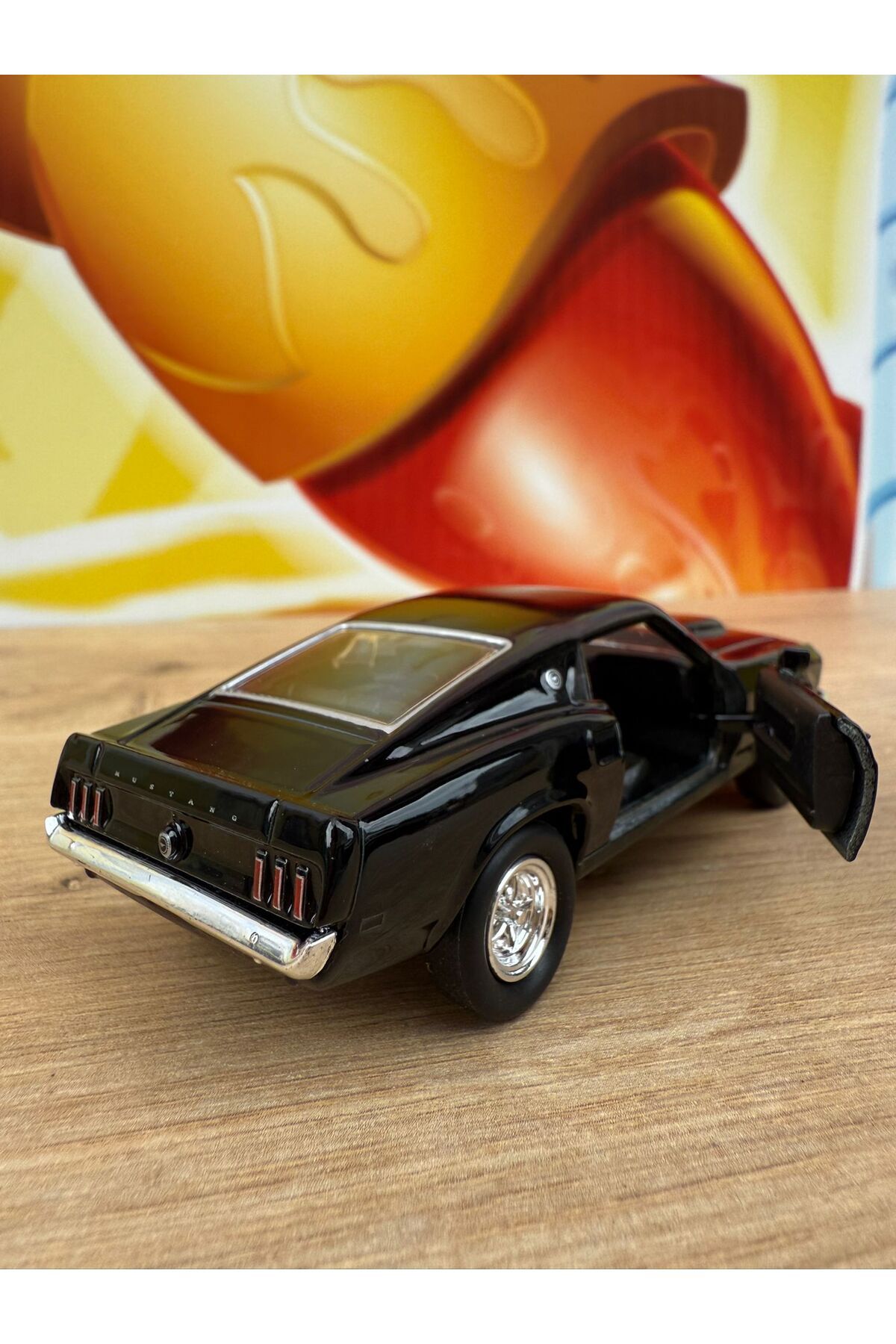 scntoys Ford Mustang Boss 429 1969 1/36 Ölçek Diecast Metal Model