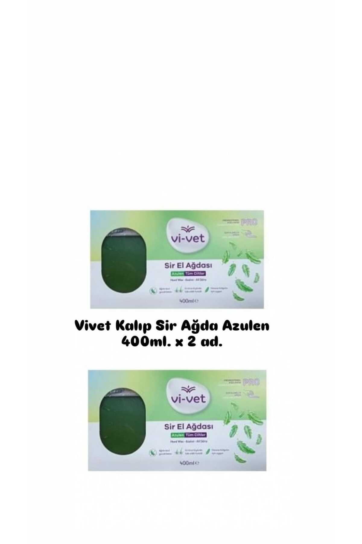 Kalıp Sir Ağda Azulen 400 ml x 2 Adet Doğal Reçine ve Şekersiz — vivet azulen400mlx2 — تصویر 2 از 6