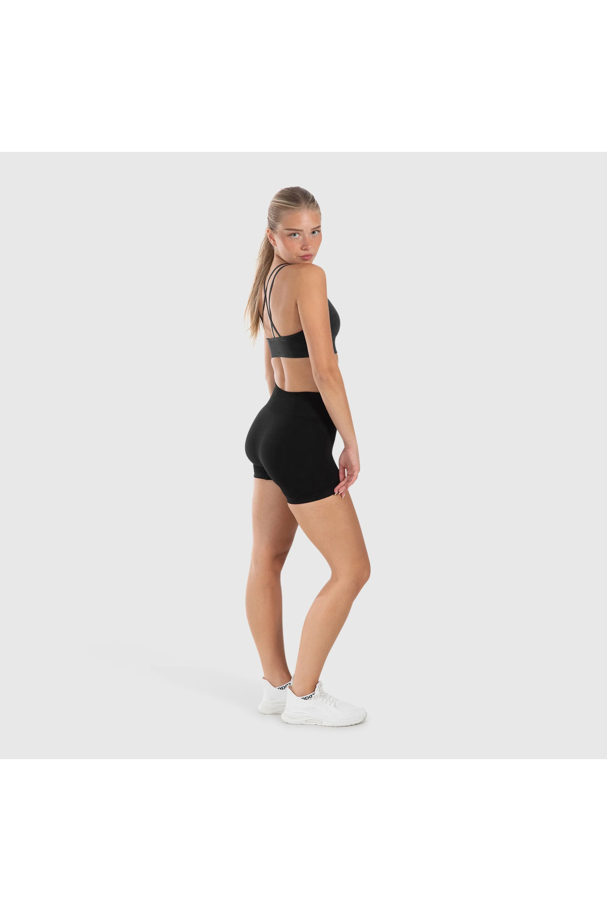 baim x Aise Seamless Sporcu Mini Şort Tayt görsel 3