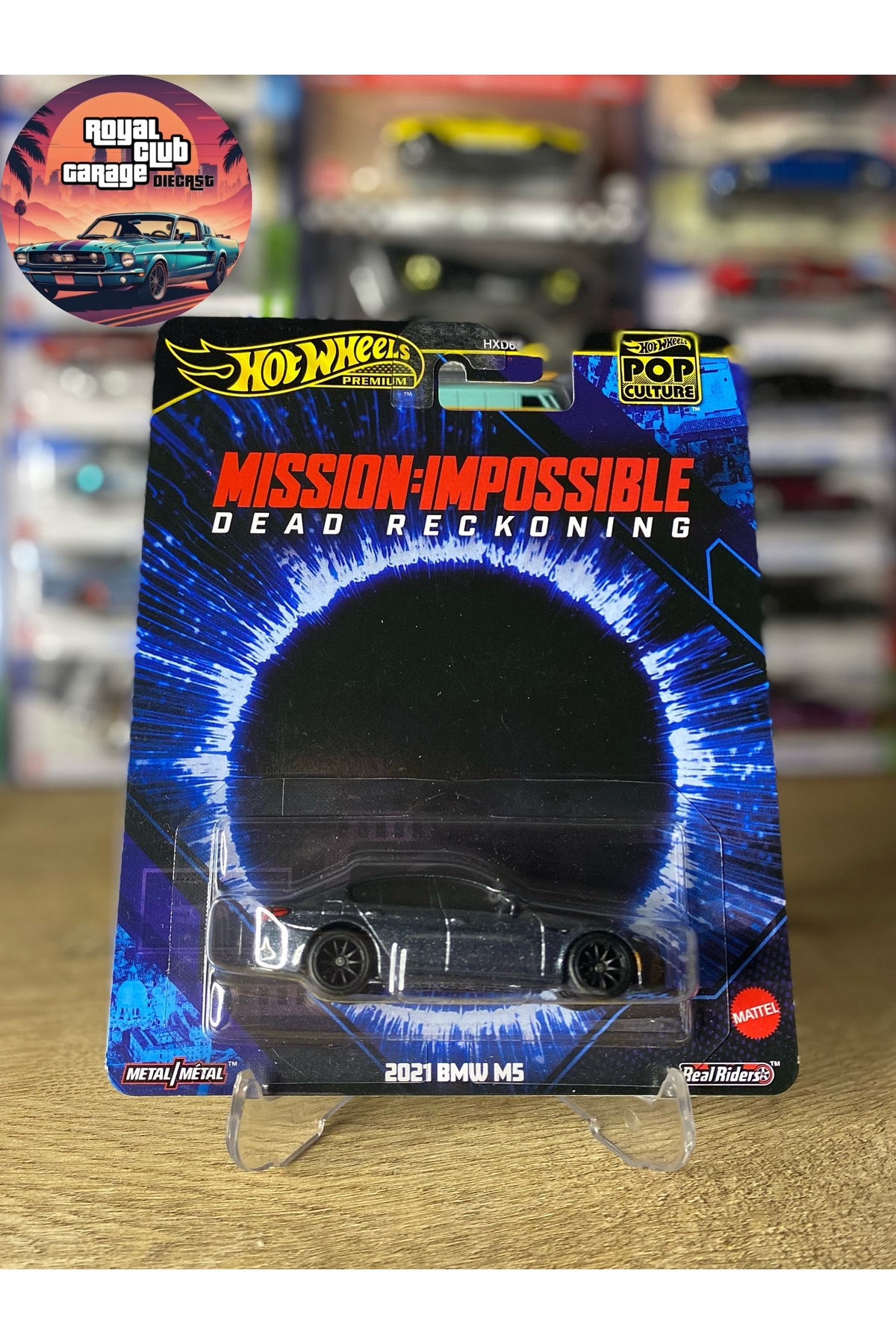 HOT WHEELS 2021 BMW M5 - MISSION IMPOSSIBLE - PREMIUM - (1/64