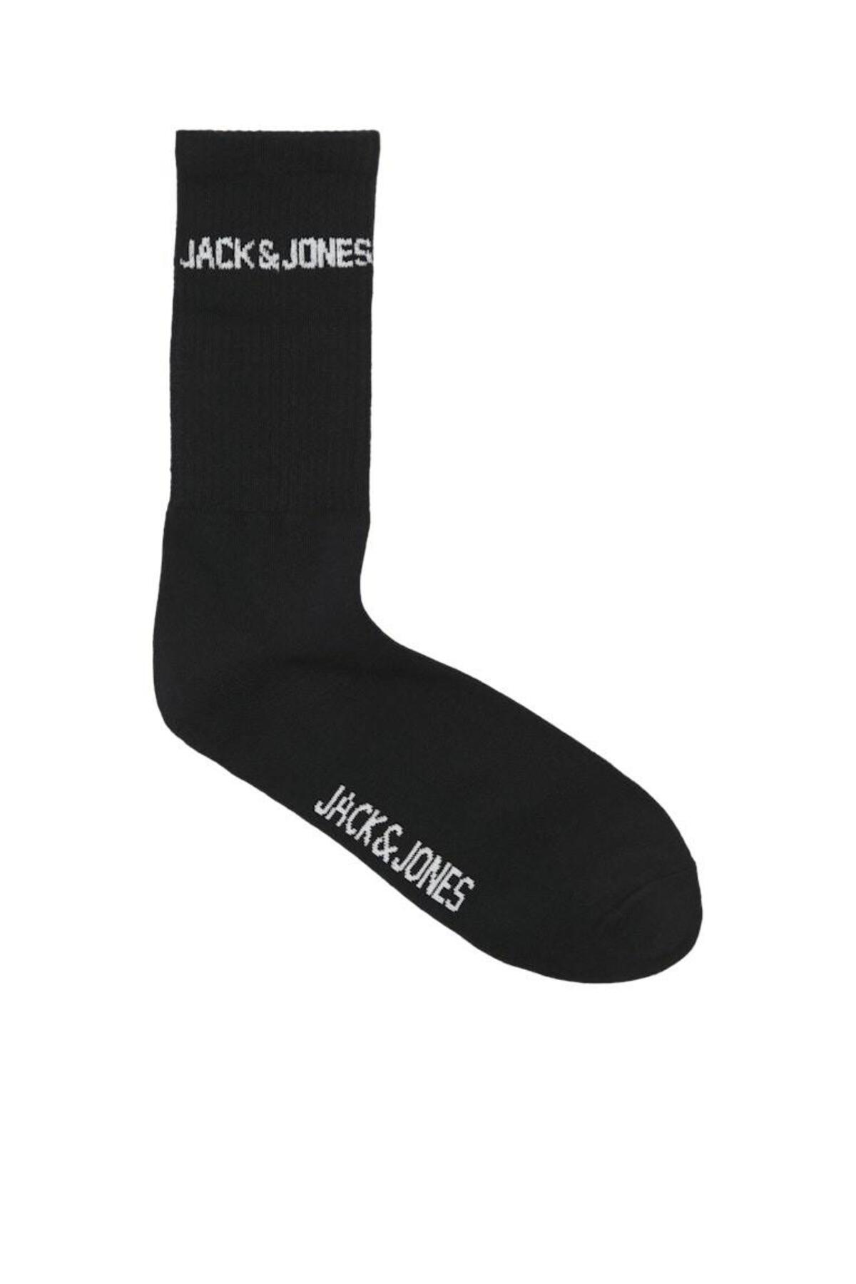جوراب مردانه راسته | جک اند جونز Jack & Jones TYC12DA35A591DB000 - تصویر 3