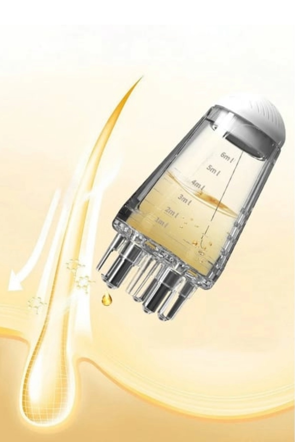 Mini Serum Uygulama Aplikatörü Saç Derisi ve Cilt İçin Saç Serum Şişesi — Mrym-0658 — تصویر 3 از 8