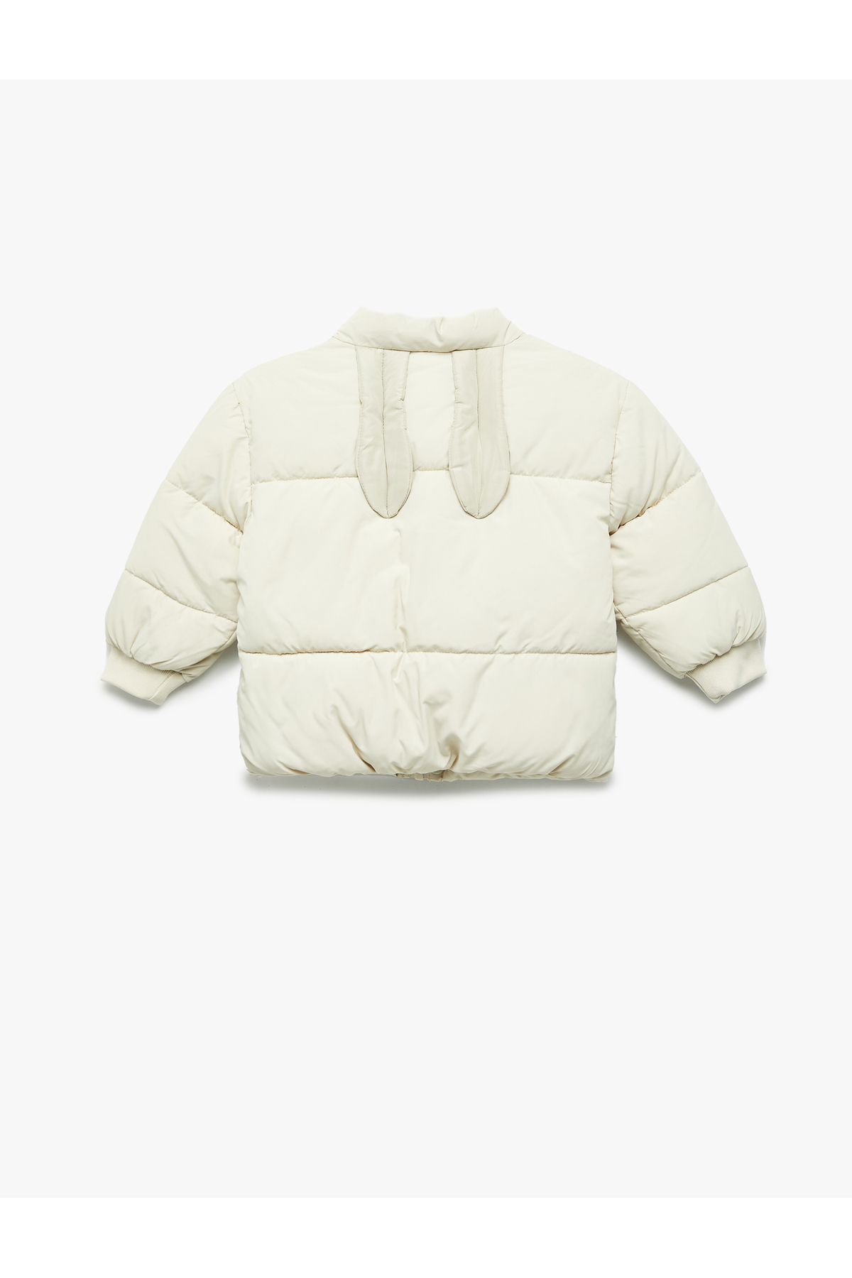 Koton Uzun Kollu Cepli Pamuk Astarlı Dik Yaka Şişme Mont fotoğrafı 2 (önizleme)