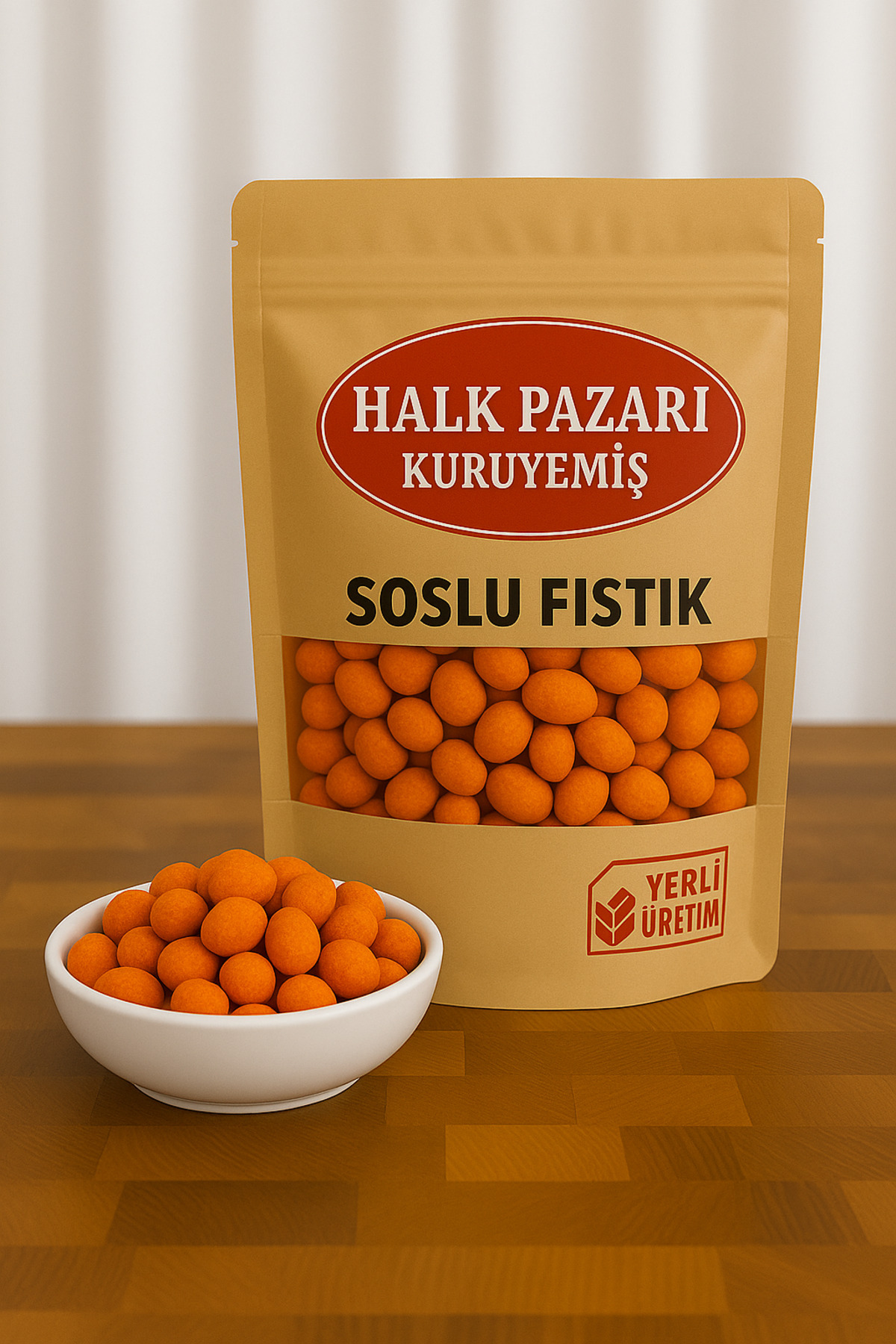 HP KURU GIDA SOSLU FISTIK -100 GR
