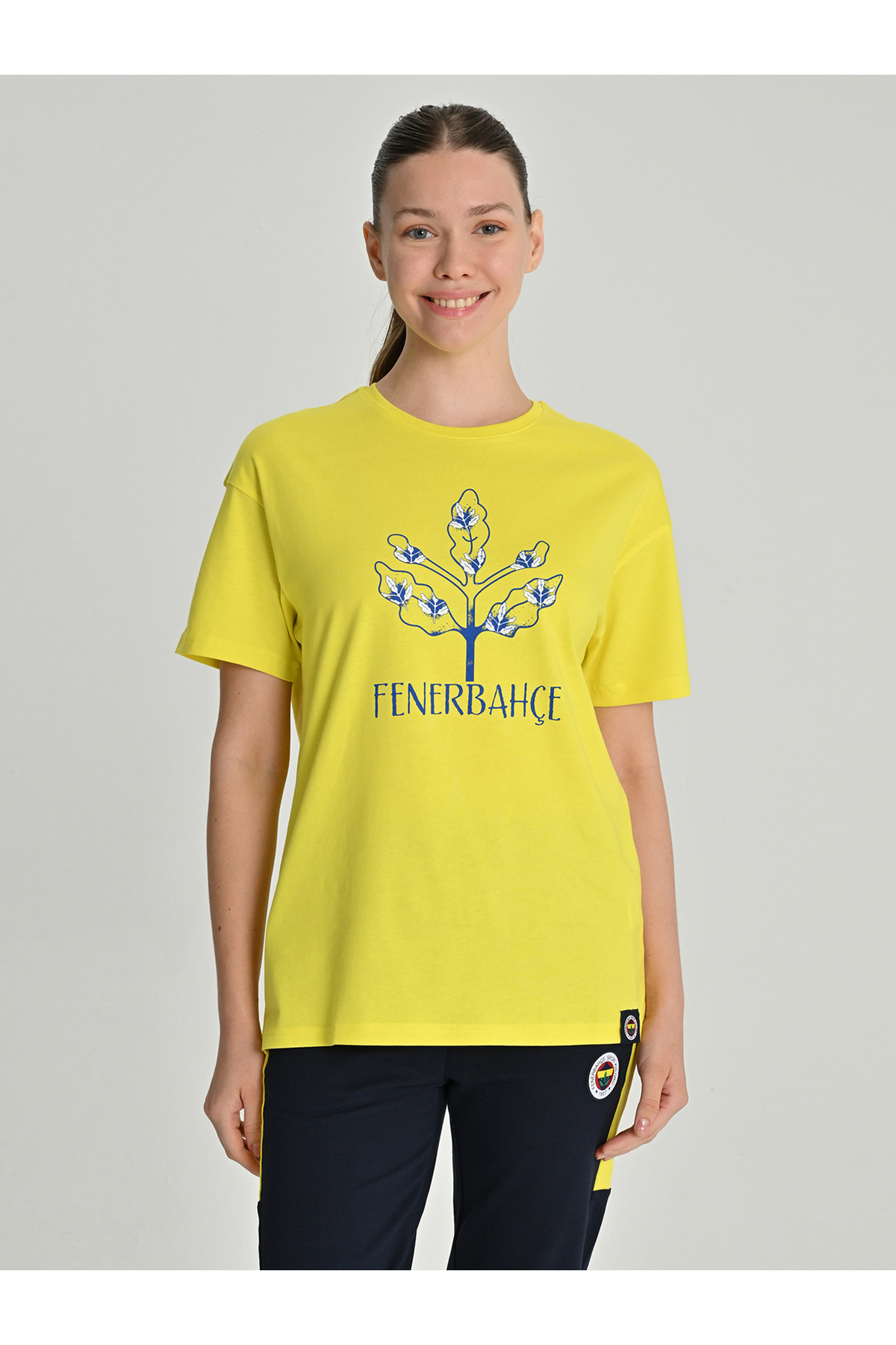 Fenerium KADIN TRIBUN SARI LACİVERT PALAMUTLU