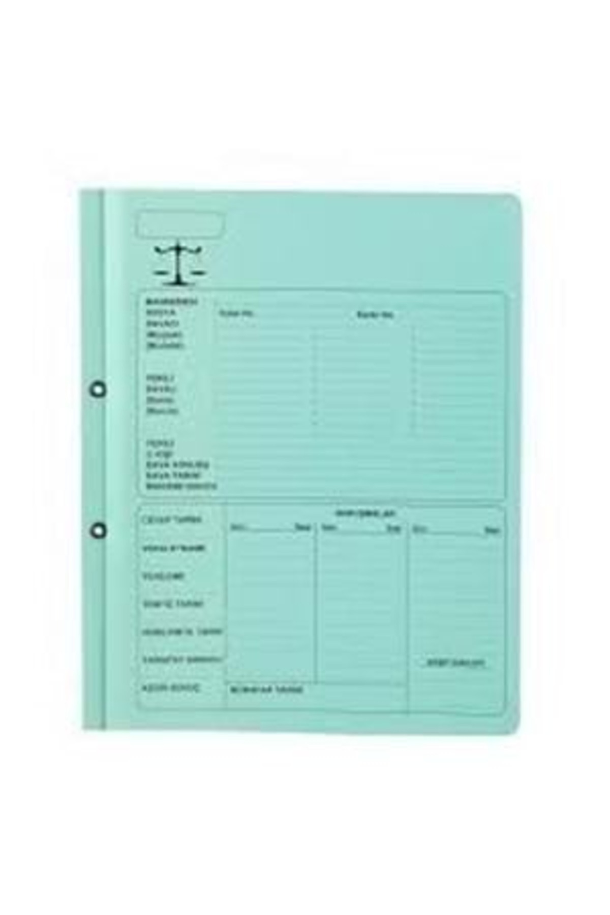 Genel Markalar Ful 1.hamur Avukat Büro Dosyası 50 Li Mavi