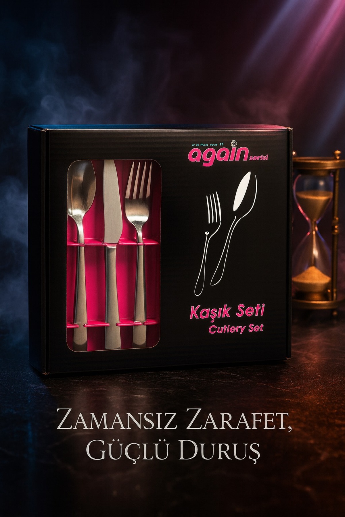 Birpa 1.5 MM EKONOMİK 24 PARÇA KAŞIK SET
