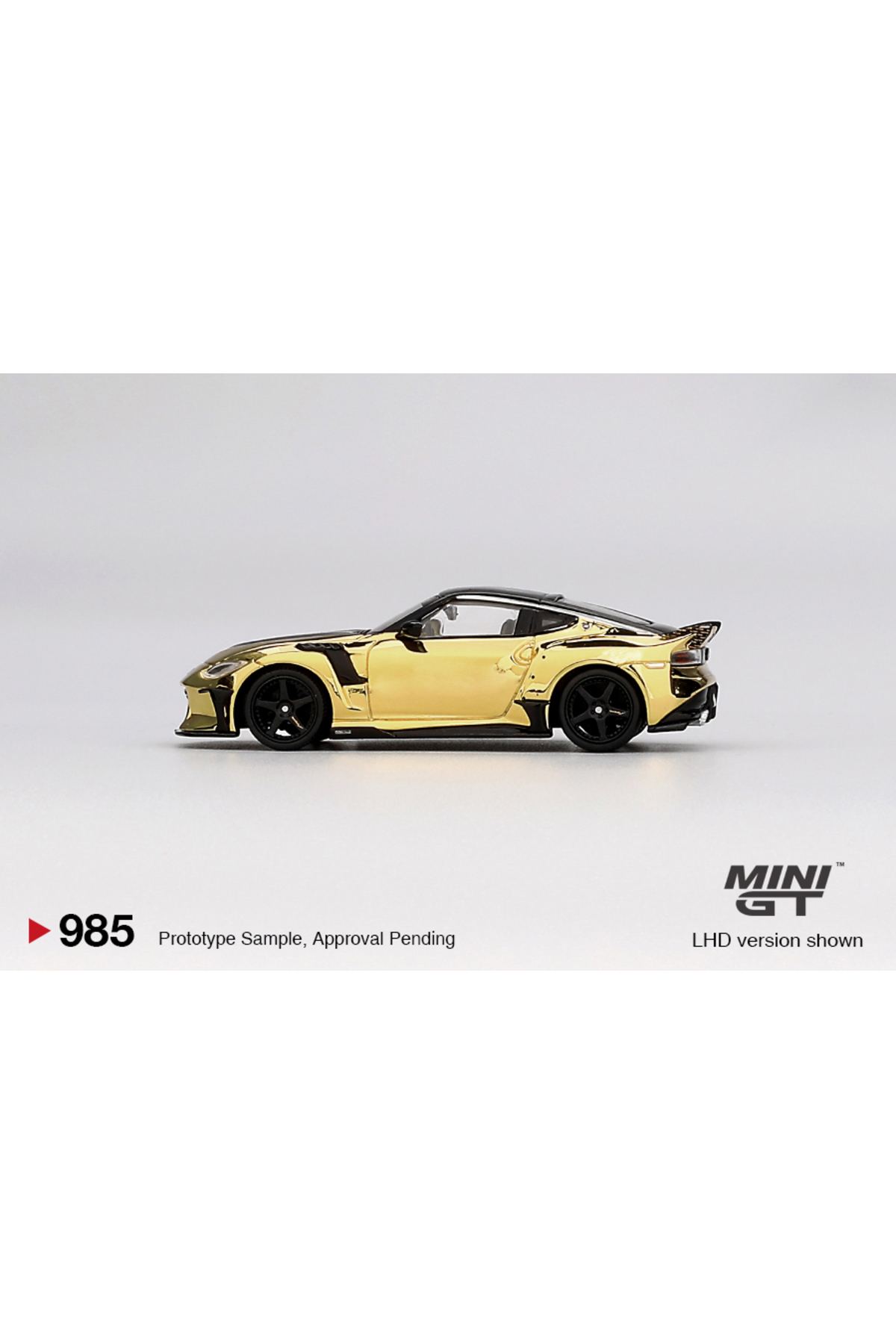 XANAVI MINI GT ゴールド3台分 mini gt 985 Nissan Z VeilSide FFZ400 Gold Chrome 1/64 Model Araba