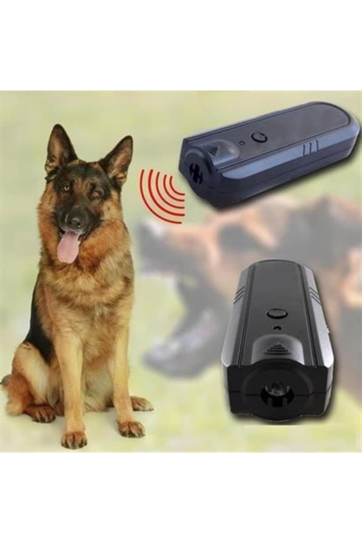 AriaTech Ultrasonik Köpeksavar Köpek Kovucu Köpek Kornası Eğitim Cihazı ( Lisinya )