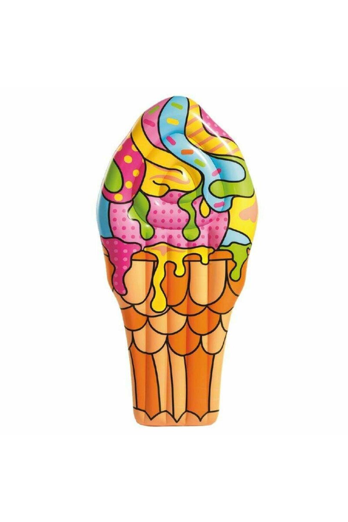 MİVOLA Pop Desenli Dondurma Yatak 188 Cm - 43185 (Lisinya)