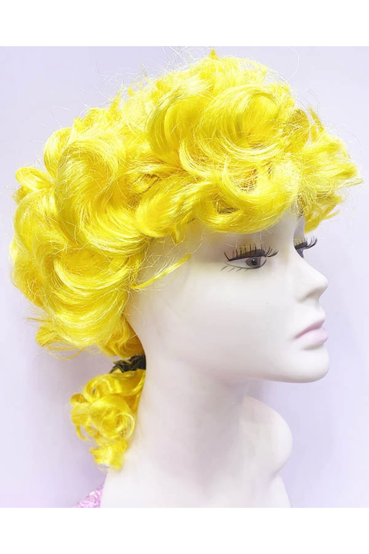 Hatıra Kutusu Marquis Baroque Peruk Barok Dönem Yargıç Peruğu Sarı Renk - Lisinya