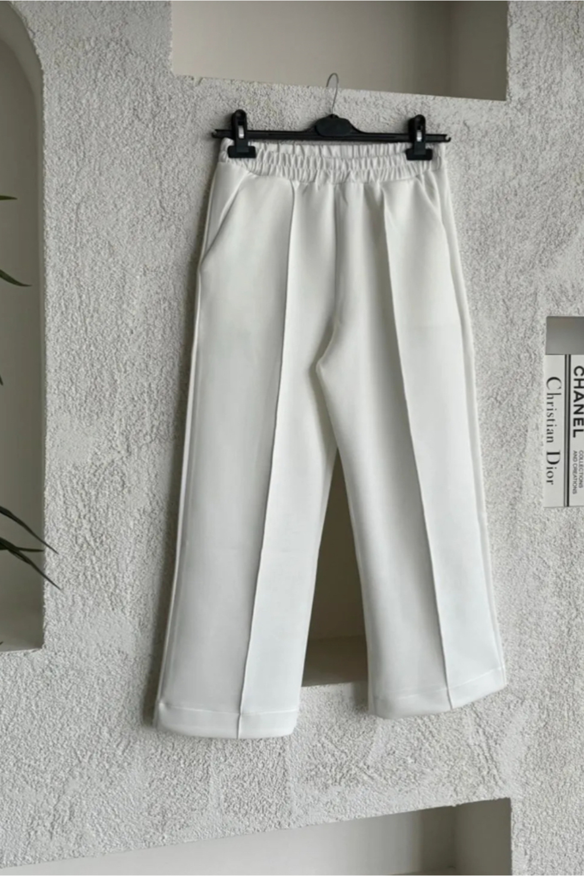 nizzell  YENİ SEZON LÜX KALİTE ÇİMALI SCUBA PANTOLON - Görsel 2