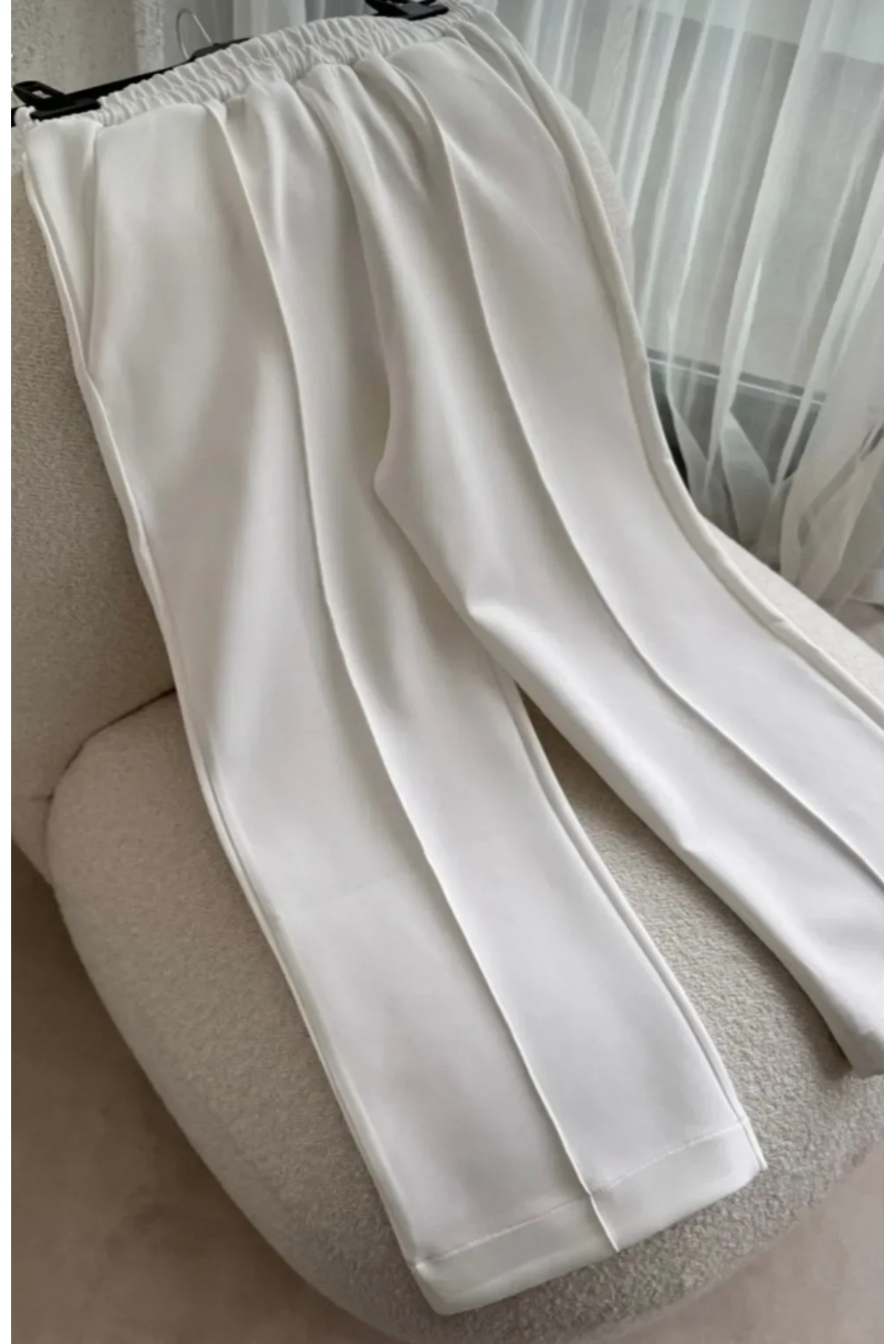 nizzell  YENİ SEZON LÜX KALİTE ÇİMALI SCUBA PANTOLON - Görsel 3