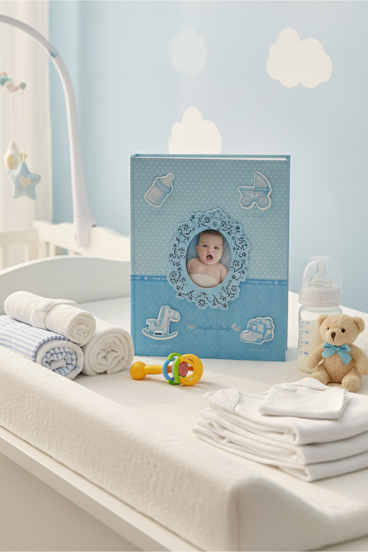 To Design Lab 200 Fotoğraf Kapasiteli Bebek Albümü 10x15 cm fotoğrafı 3 (önizleme)