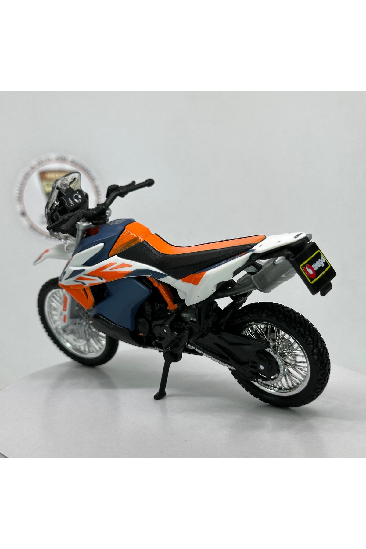 Genel Markalar KTM 790 Adventure R 1:18 Diecast Model Motosiklet fotoğrafı 5 (önizleme)