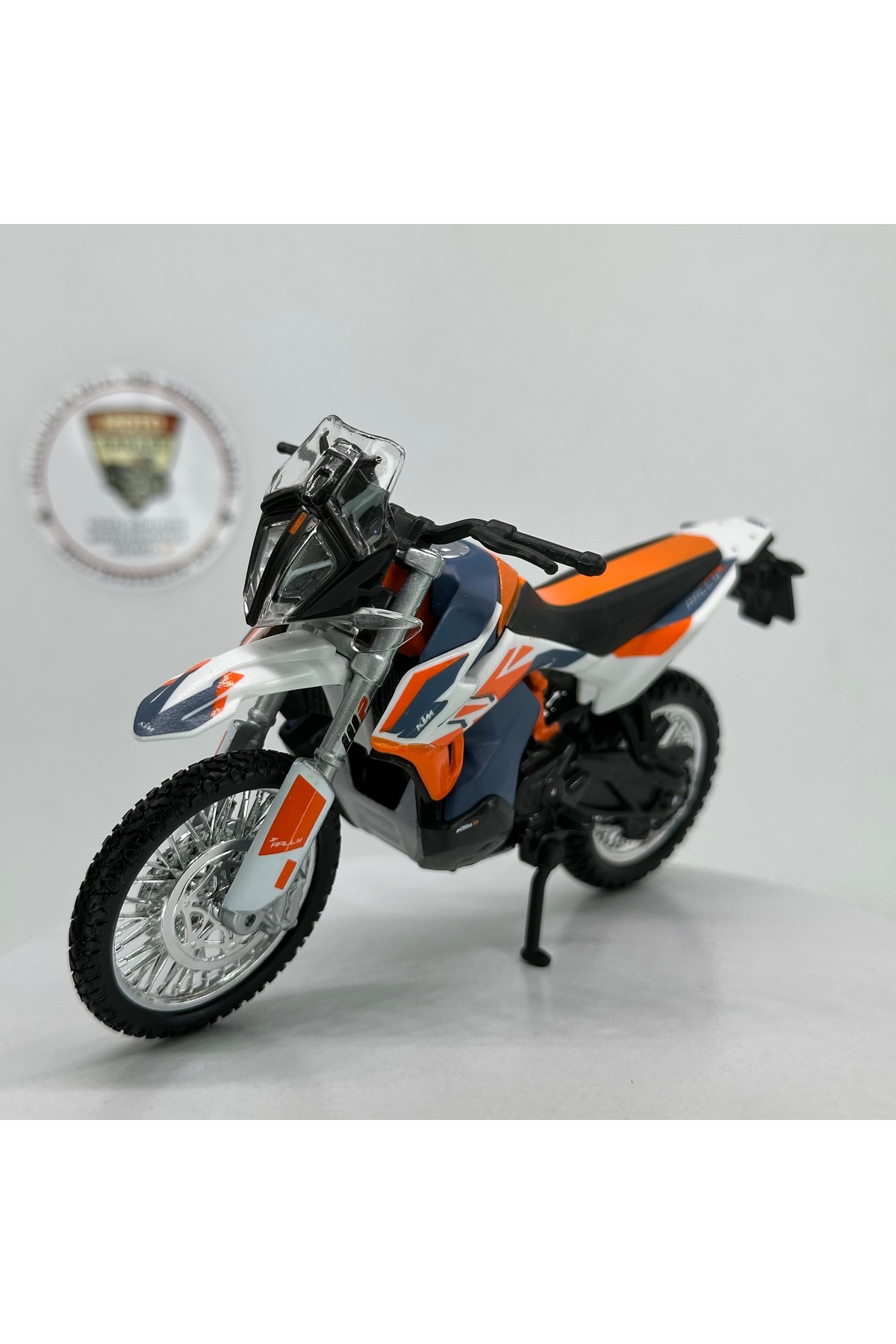 Genel Markalar KTM 790 Adventure R 1:18 Diecast Model Motosiklet fotoğrafı 7 (önizleme)
