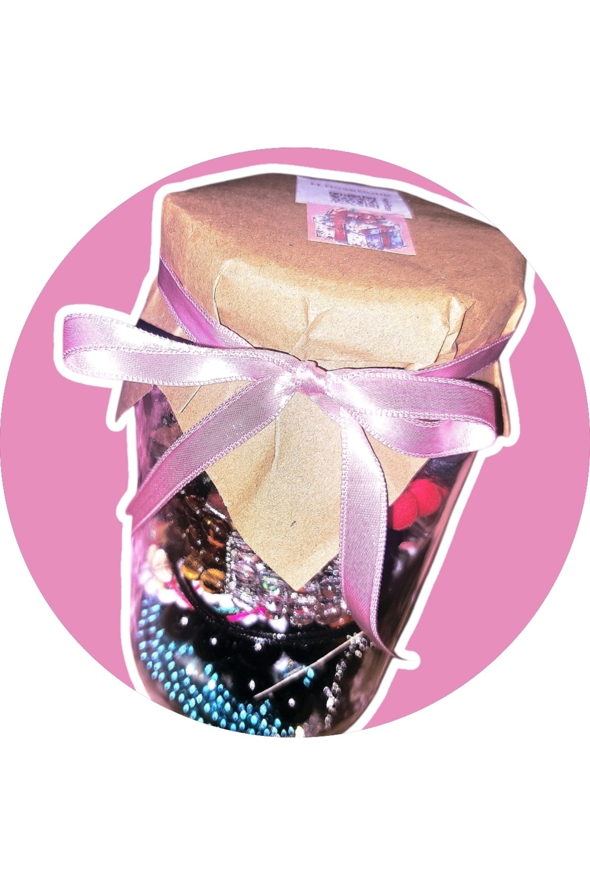 H.RoseButik 24 adet Takı Kavanozu Karışık Kolye, Bileklik, Küpe, Anahtarlık, Yüzük, Charm Türünden ürünler