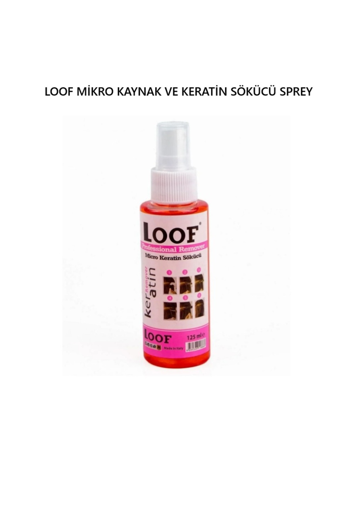 Genel Markalar LOOF Mikro Kaynak ve Keratin Kaynak Sökücü Sprey