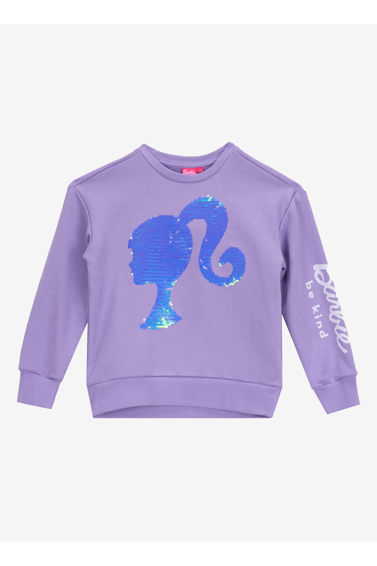 Barbie Baskılı Kız Çocuk Lila Sweatshırt BRB5WG-SWT6038 - Fiyatı