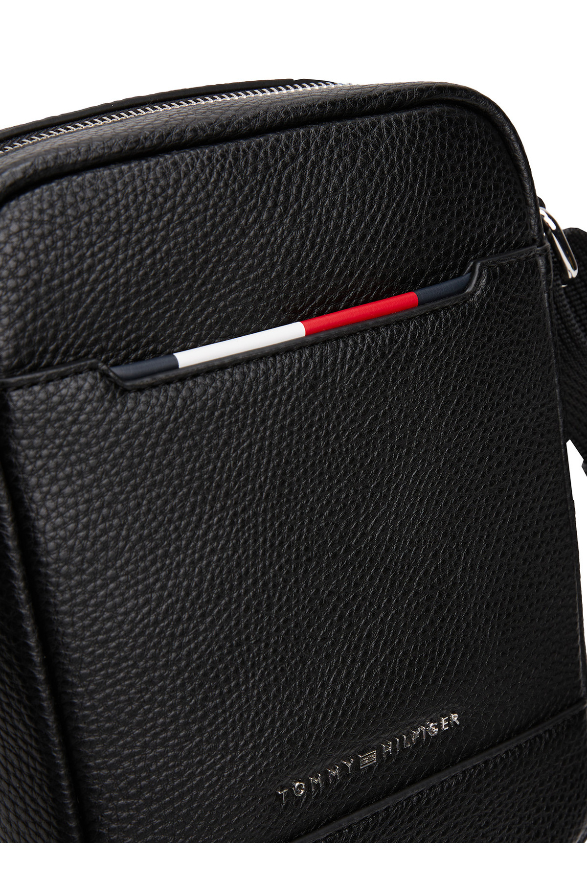 Tommy Hilfiger Czarna męska torba na ramię TH CENTRAL MINI REPORTER