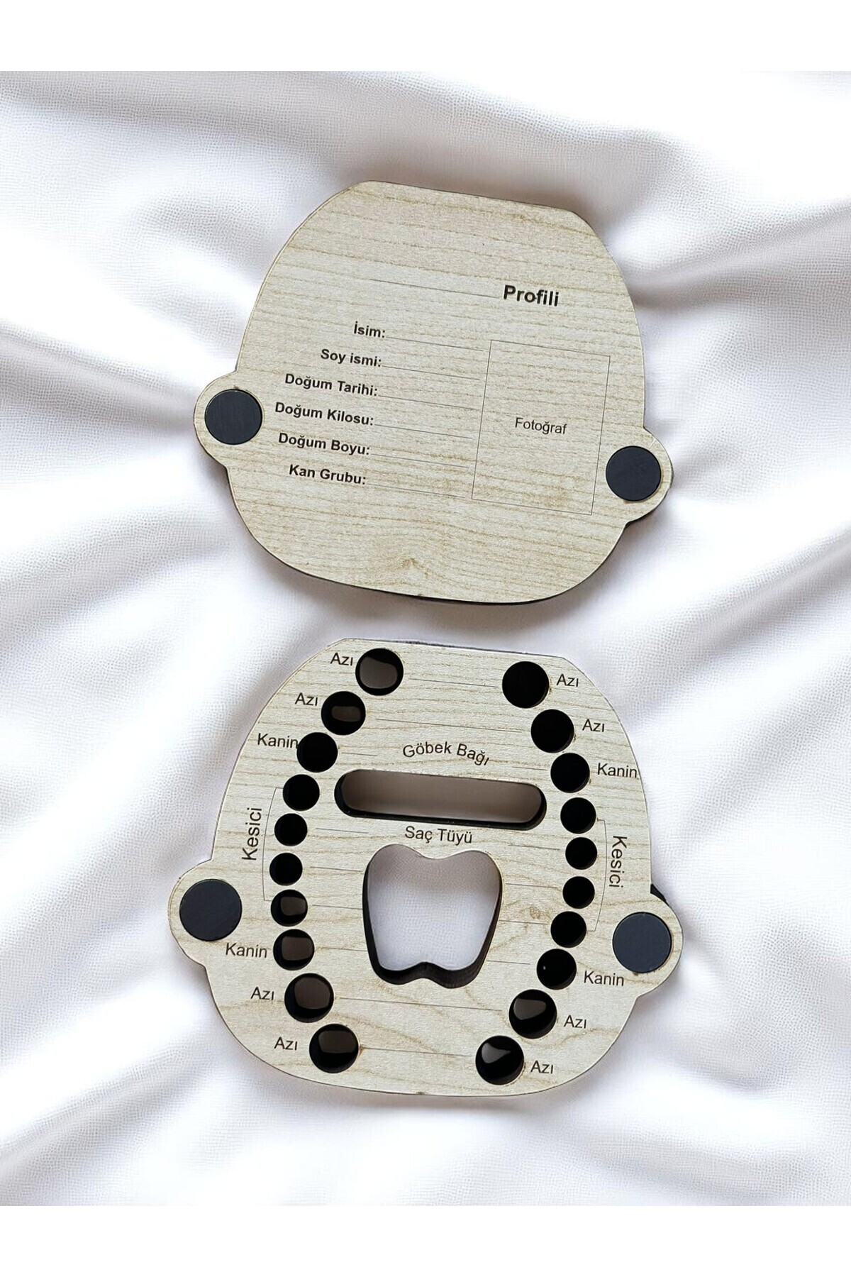 sly - Erkek Bebek Süt Dişleri Göbek Bağı Ve Saç Saklama Anı Albüm Kutusu Bebek Hediyesi fotoğrafı 3 (önizleme)