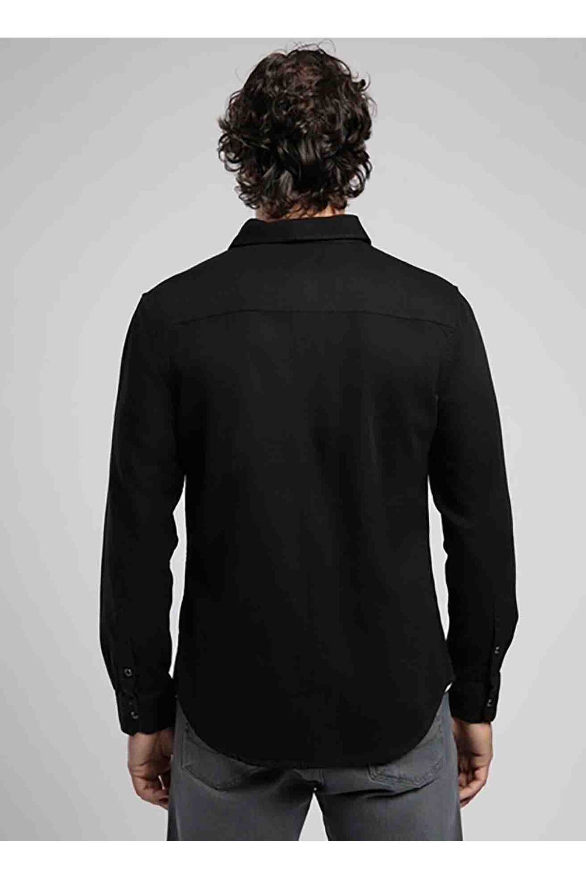 پیراهن مردانه راسته آستین بلند | لی کوپر Lee Cooper 252 LCM 141001 - تصویر 3