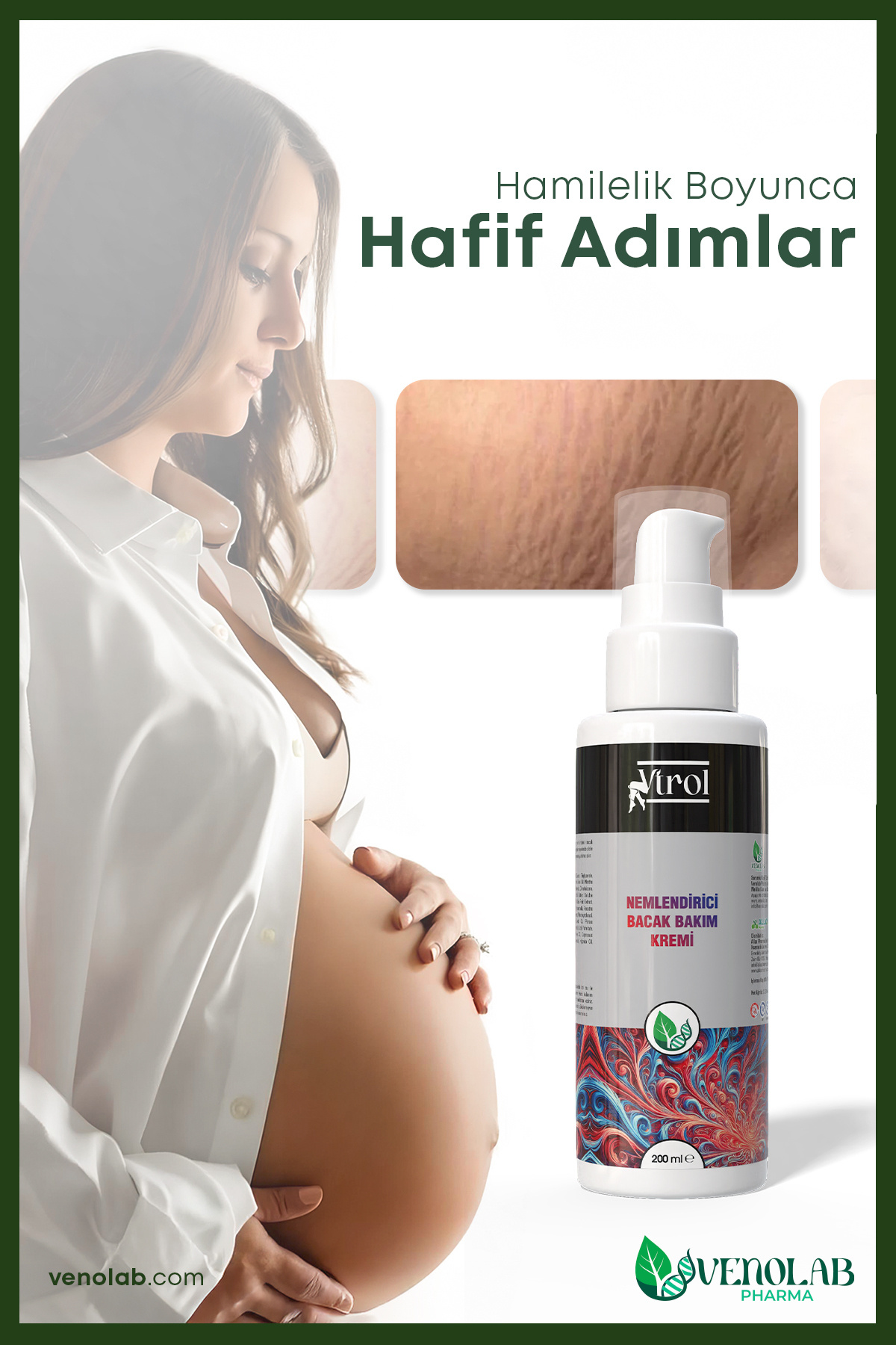 200 ml Nemlendirici Bacak Bakım Kremi (V.ARİS, S.ELÜLİT, L.İPÖDEME ÖZEL) — YOK — تصویر 7 از 8