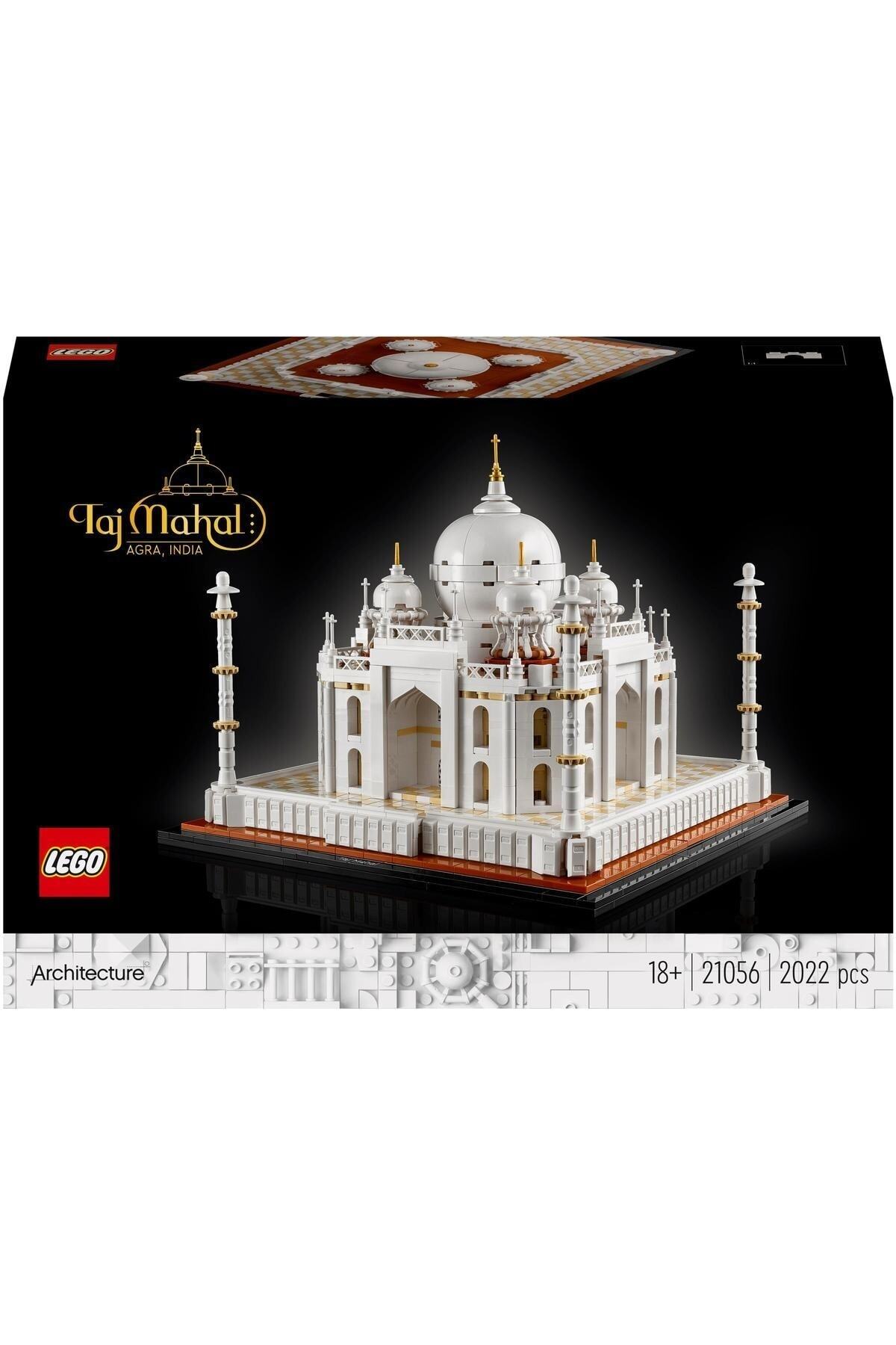 معماری مجموعه نمادهای معماری تاج محل ۲۱۰۵۶ - مجموعه ساختنی قابل نمایش (۲۰۲۲ قطعه)