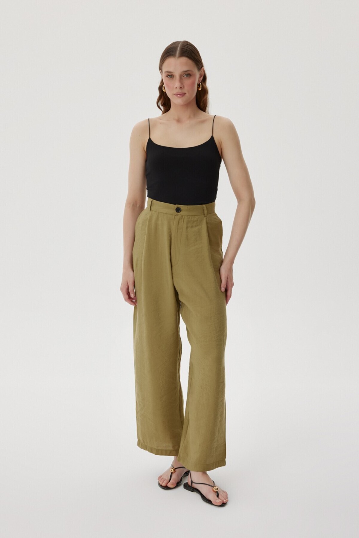 PİLE DETAYLI PANTOLON