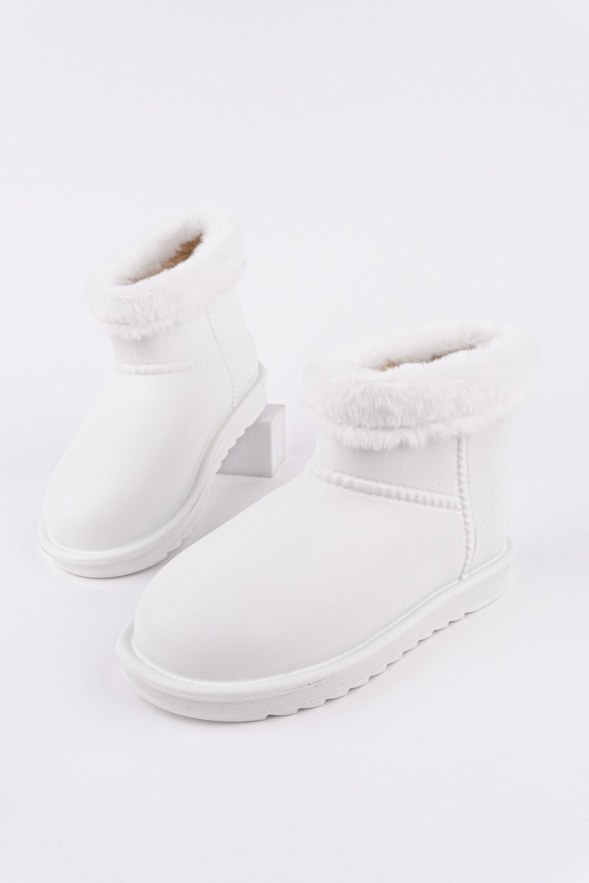 MUGGO FROSTY Kadın Kürklü Yağmur Ve Kar Botu görsel 7